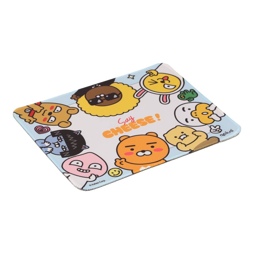 แผ่นรองเมาส์ QPLUS x KAKAO Say Cheese MP002 Blue