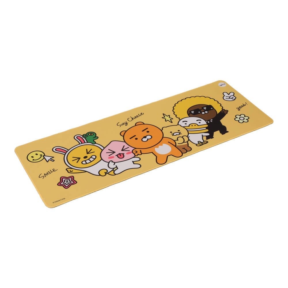 แผ่นรองเมาส์ QPLUS x KAKAO Say Cheese MP001 Yellow