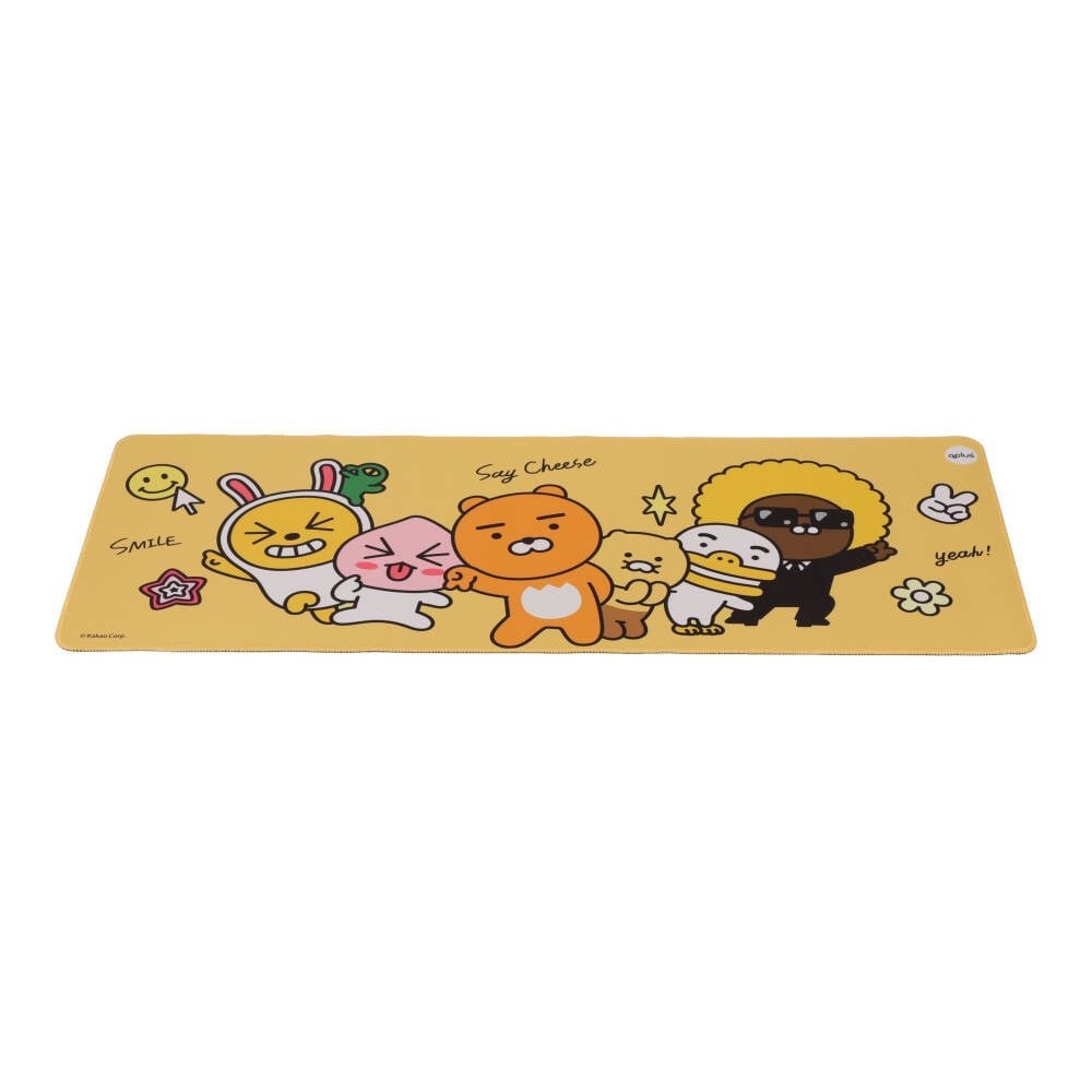 แผ่นรองเมาส์ QPLUS x KAKAO Say Cheese MP001 Yellow