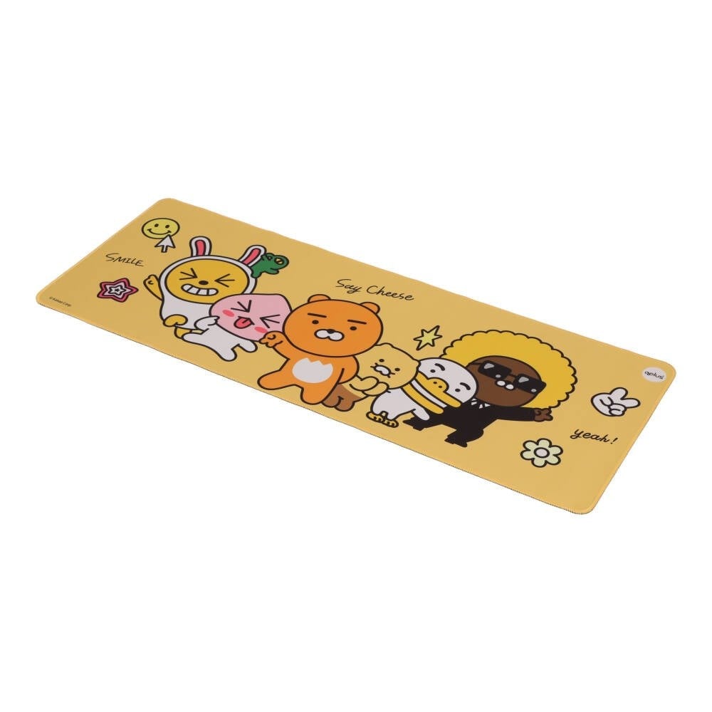 แผ่นรองเมาส์ QPLUS x KAKAO Say Cheese MP001 Yellow