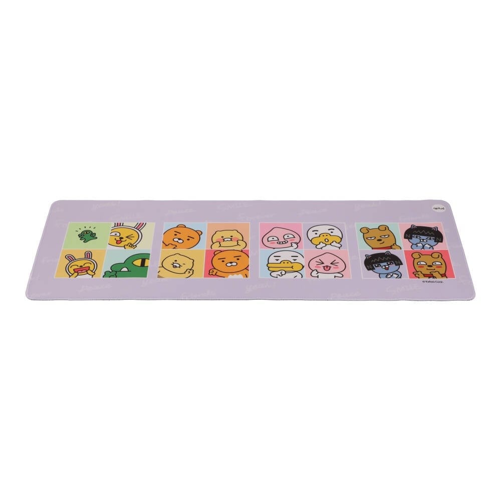 แผ่นรองเมาส์ QPLUS x KAKAO Say Cheese MP001 Purple
