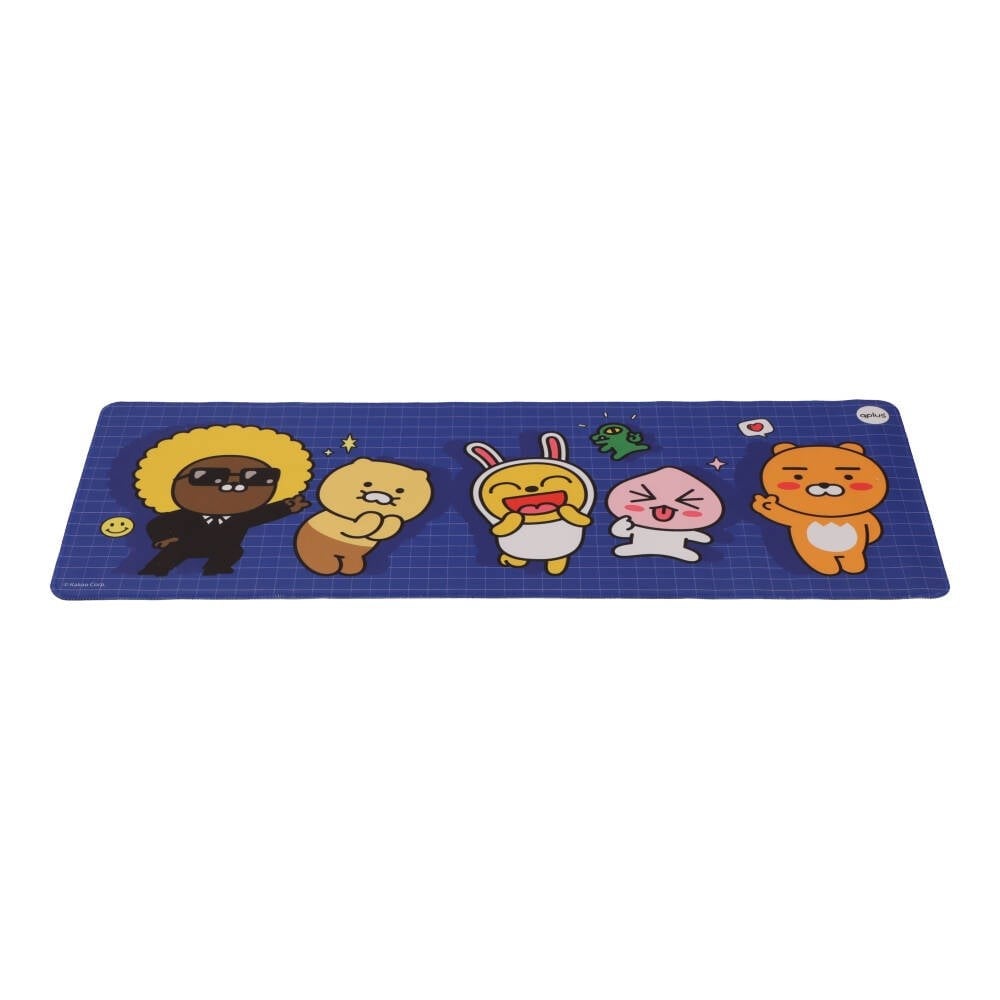 แผ่นรองเมาส์ QPLUS x KAKAO Say Cheese MP001 Blue