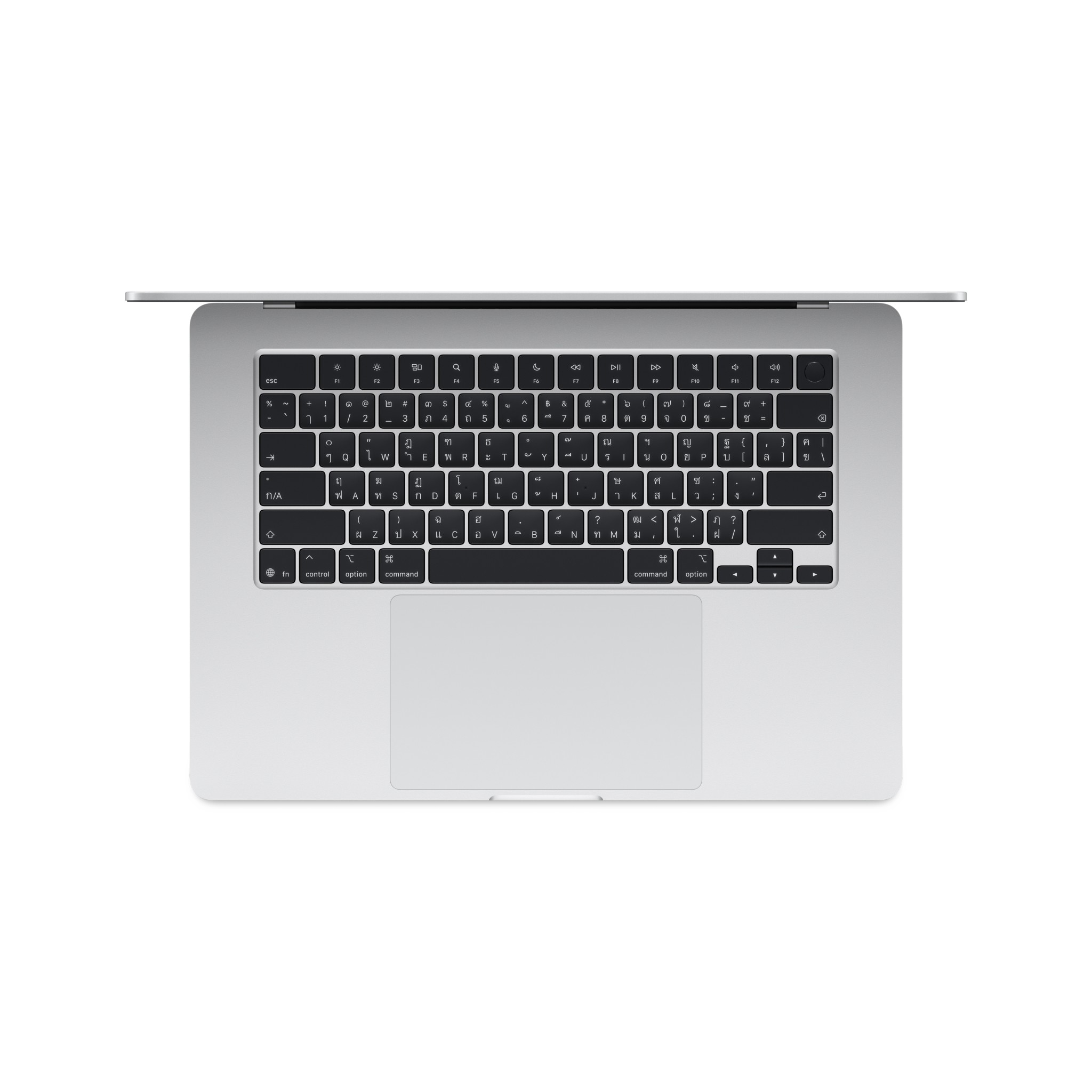 MacBook Air 15 : M4 chip 10C CPU/10C GPU/16GB/512GB Silver-2025 (Eng-Keyboard)