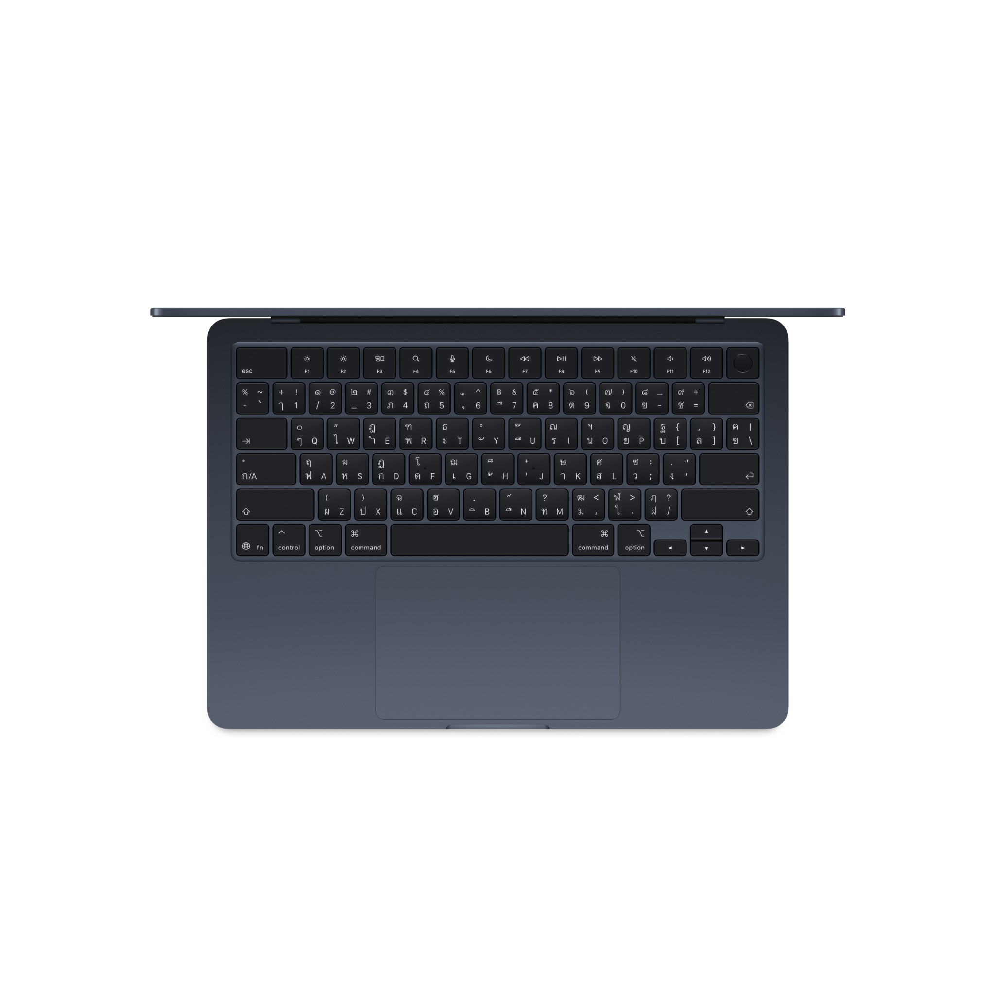 MacBook Air 13 : M4 chip 10C CPU/8C GPU/16GB/256GB Midnight-2025 (Eng-Keyboard)