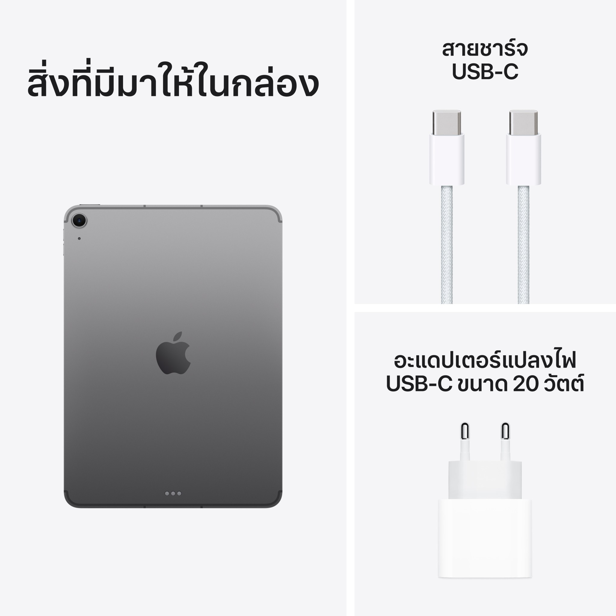 iPad Air 11-inch (M3) Wi-Fi + Cellular 256GB Space Gray (2025)