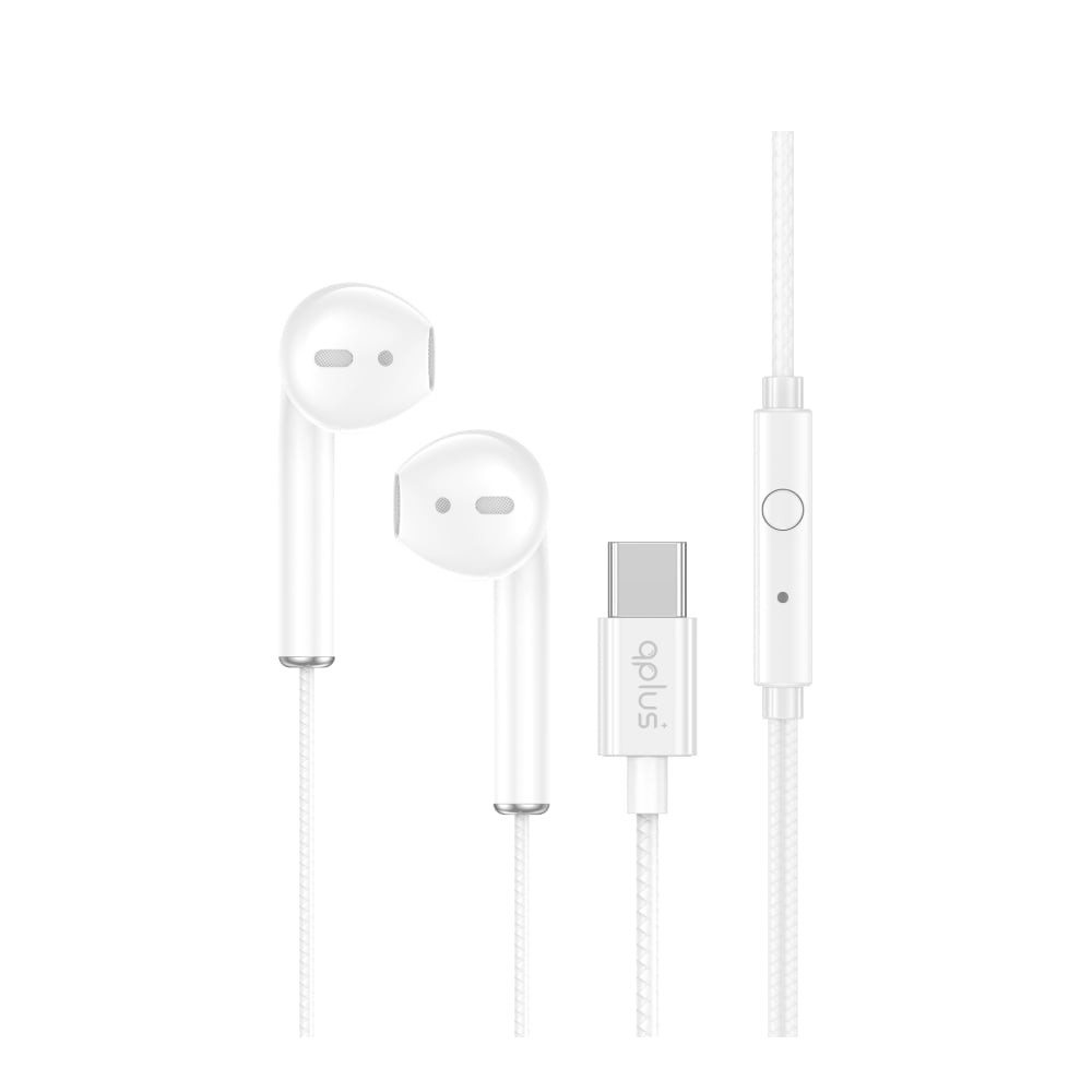 หูฟัง QPLUS Earbud Type-C White
