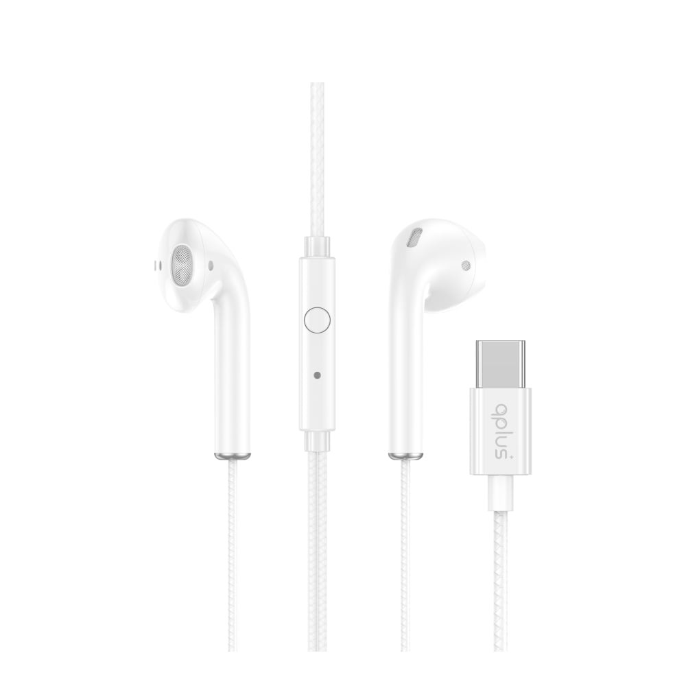 หูฟัง QPLUS Earbud Type-C White