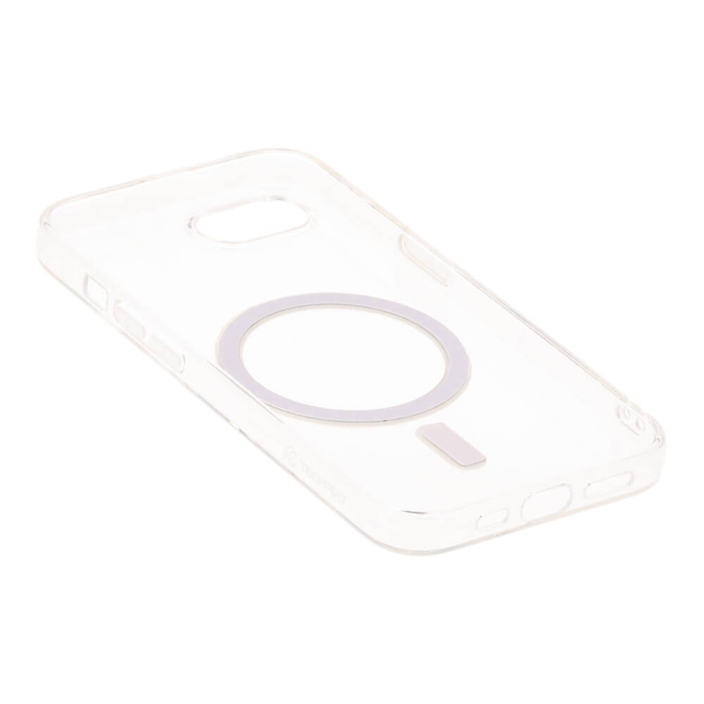 เคส TECHPRO iPhone 16e/17e TPU Transparent with Magnetic