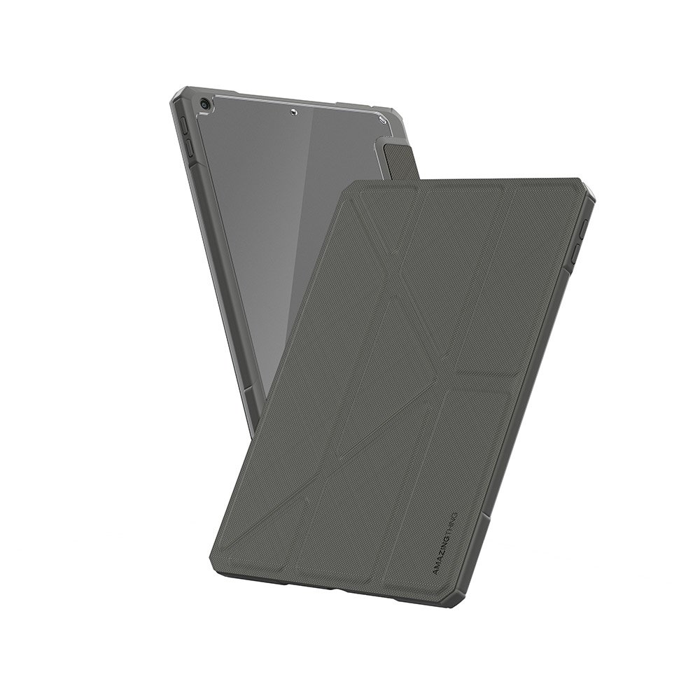 เคส AMAZINGthing iPad Gen 9 (2021) / Gen 8 (2020) Titan Pro Folio Case-Dark Grey