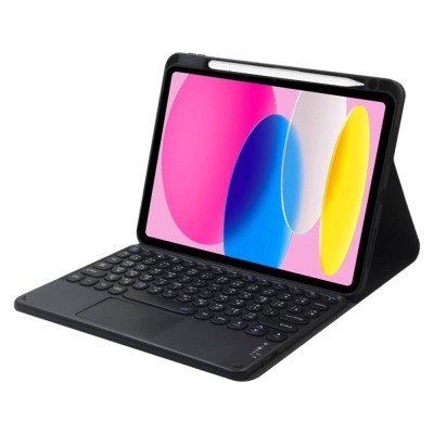 เคสคีย์บอร์ด Just Must iPad Gen 11 (2025)/Gen 10 Folio Case with Keyboard and Trackpad Black
