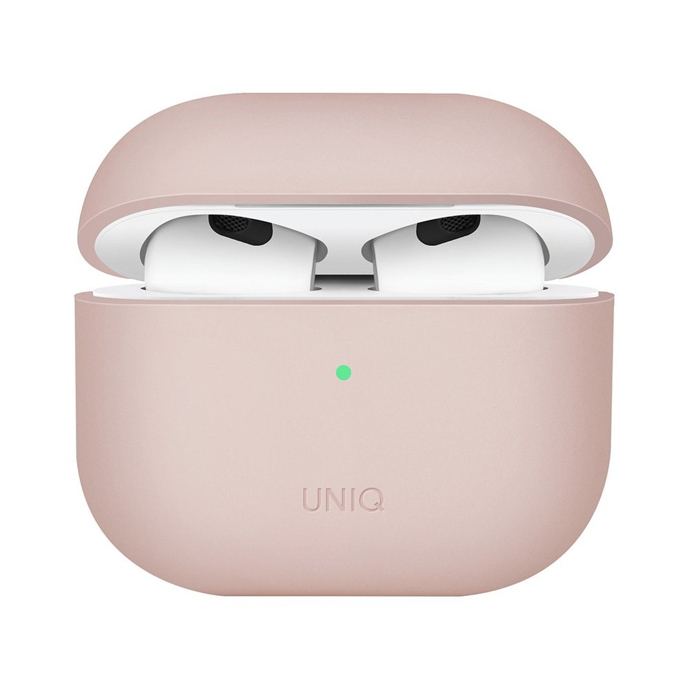 Uniq เคส AirPods 3 Lino Hybrid Liquid Silicone Pink