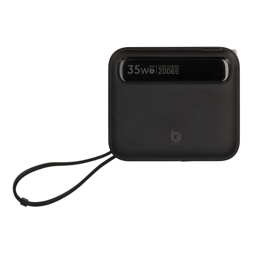 พาวเวอร์แบงค์ Blue Box 20000 mAh built-in Lightning/USB-C PD35W Black (EP-P203)(CCC)