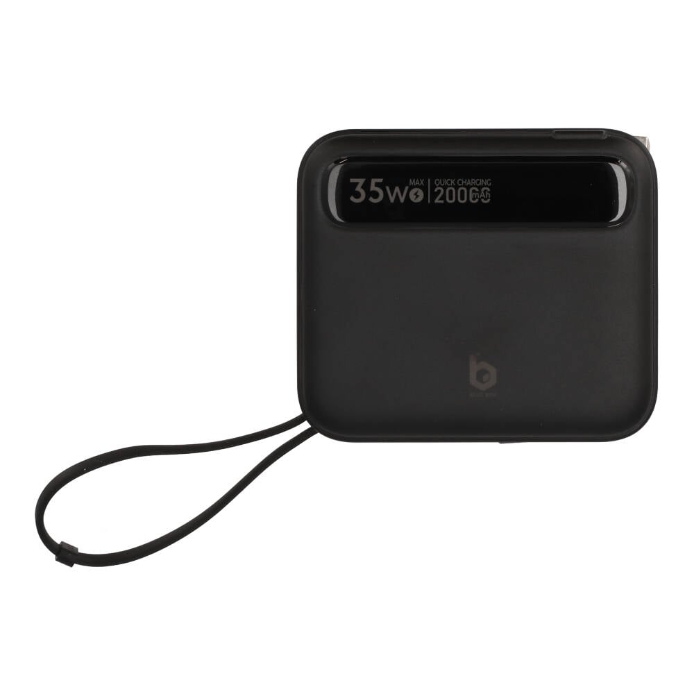 พาวเวอร์แบงค์ Blue Box 20000 mAh built-in Lightning/USB-C PD35W Black (EP-P203)(CCC)