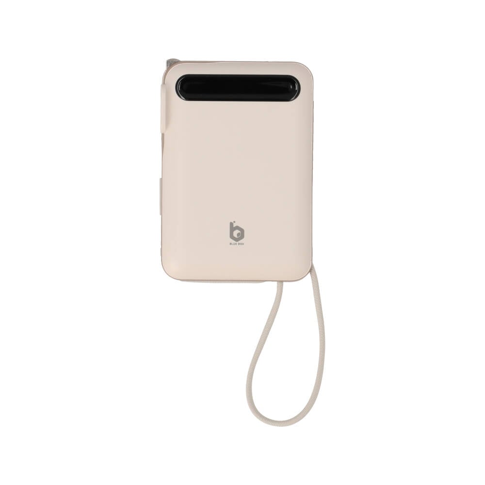 พาวเวอร์แบงค์ Blue Box 10000mAh built-in Lightning/Type-C PD22.5W EP-I109 Cream (CCC)
