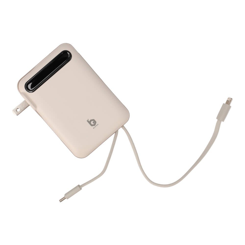 พาวเวอร์แบงค์ Blue Box 10000mAh built-in Lightning/Type-C PD22.5W EP-I109 Cream (CCC)