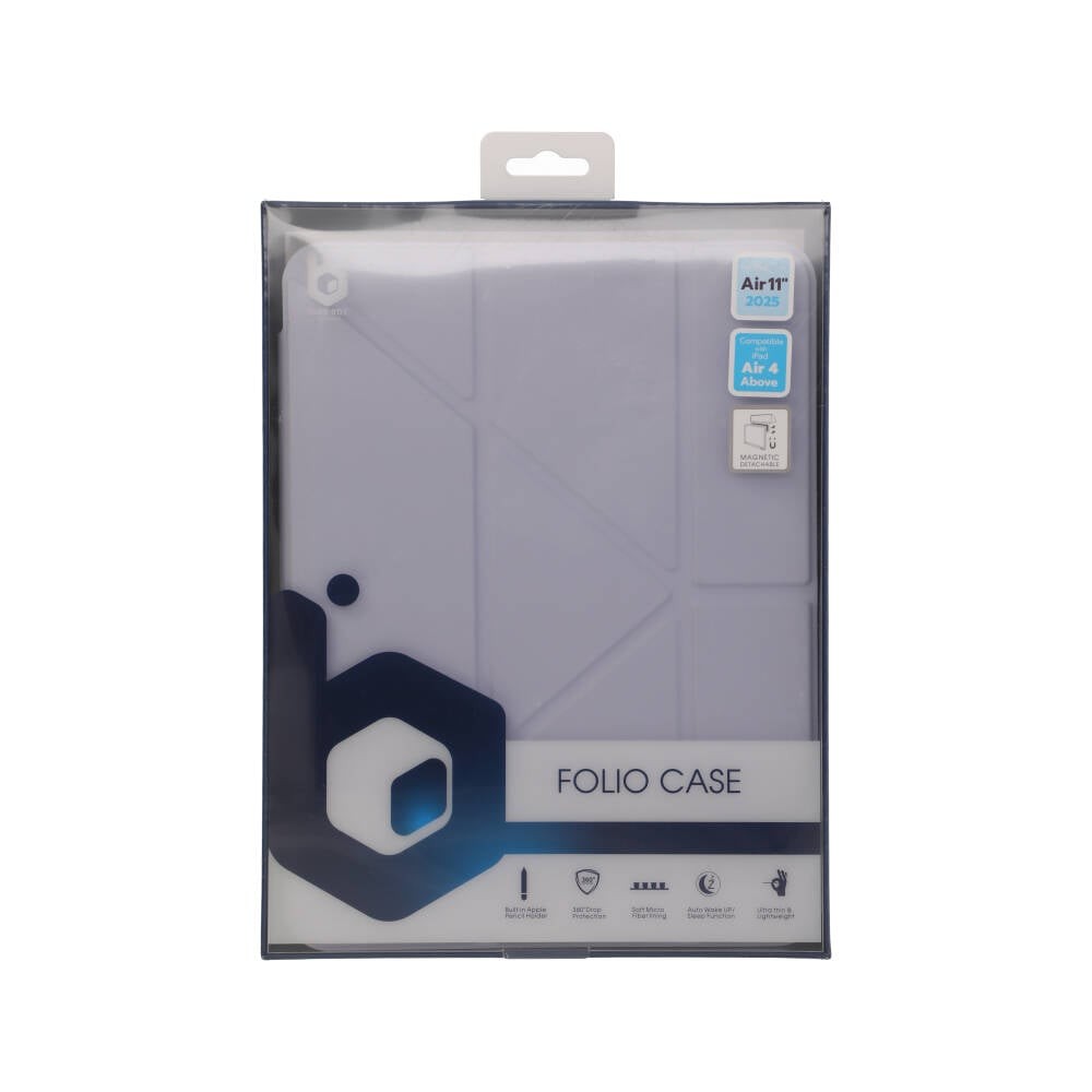 เคส Blue Box iPad Air 11" 2026 (M2/M3/M4) Y Model Magnetic Detachable Case Lavender Purple