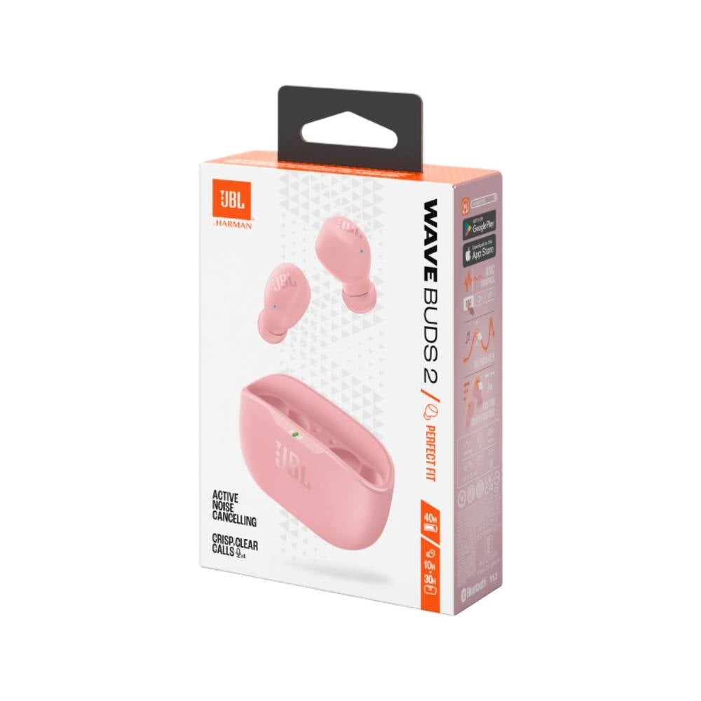หูฟังไร้สาย JBL Wave Buds 2 In-Ear TWS Pink