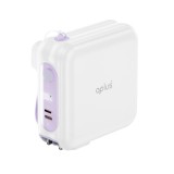 พาวเวอร์แบงค์ QPLUS 15000 mAh LED Display with 2-in-1 Cable (W1501C) White