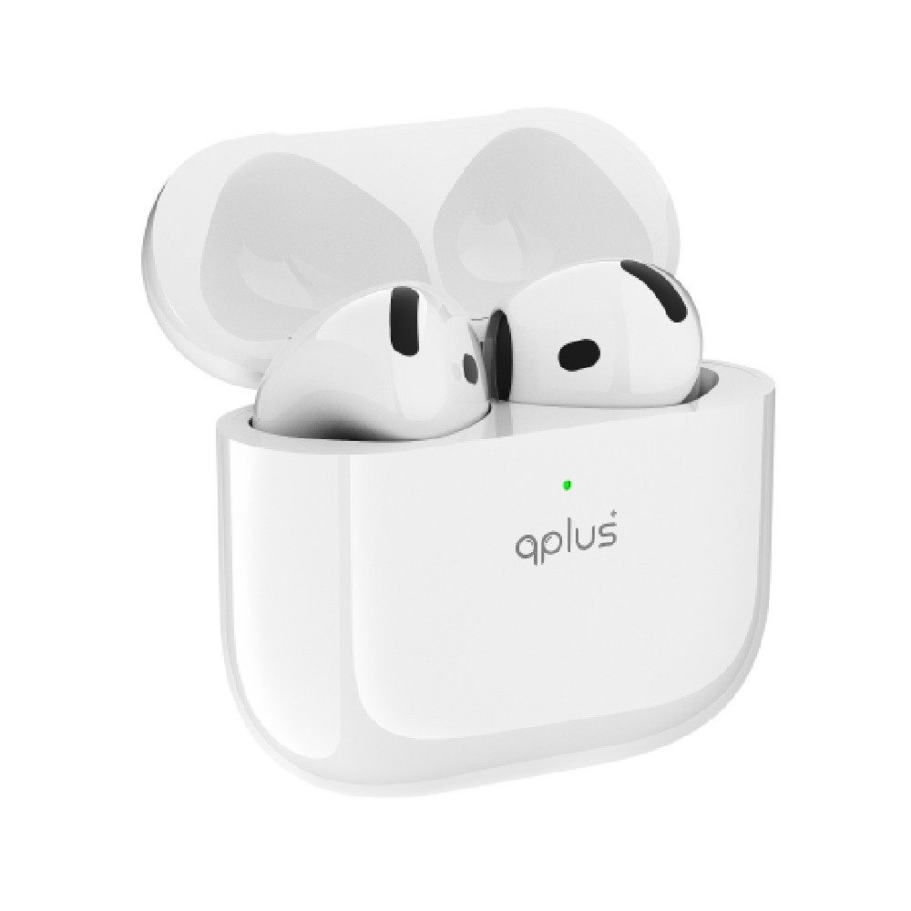 หูฟังไร้สาย QPLUS TWS BT5.4 ANC QPOD YKS23Z White