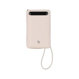พาวเวอร์แบงค์ Blue Box 20000 mAh built-in Lightning/Type-C cable PD22.5W Cream (EPI209)(CCC)