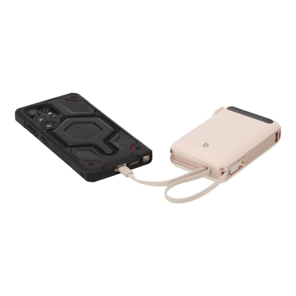 พาวเวอร์แบงค์ Blue Box 20000 mAh built-in Lightning/Type-C cable PD22.5W Cream (EPI209)(CCC)
