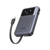 พาวเวอร์แบงค์ Ugreen 10000 mAh UNO Robot 30W Black