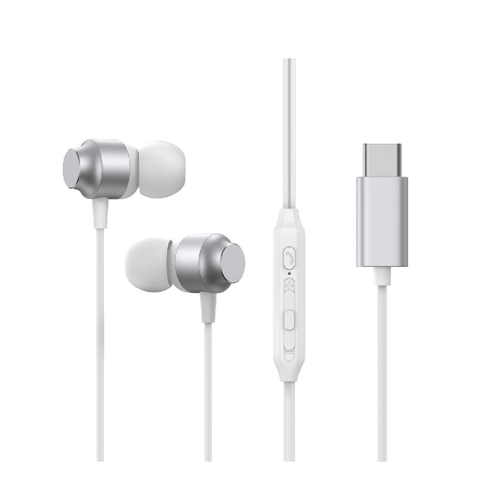 หูฟัง JOYROOM TYPE-C Series (JR-EC06) Silver