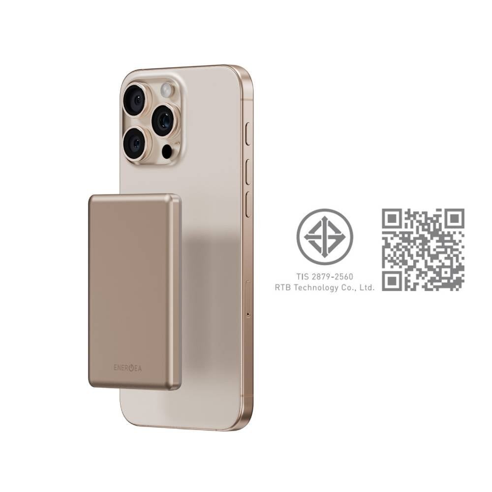 พาวเวอร์แบงค์ Energea 5000 mAh ALUPAC Mini Wireless | Studio7 online