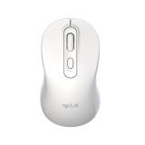 เมาส์ไร้สาย QPLUS Bluetooth & Wireless Mouse 1740 White