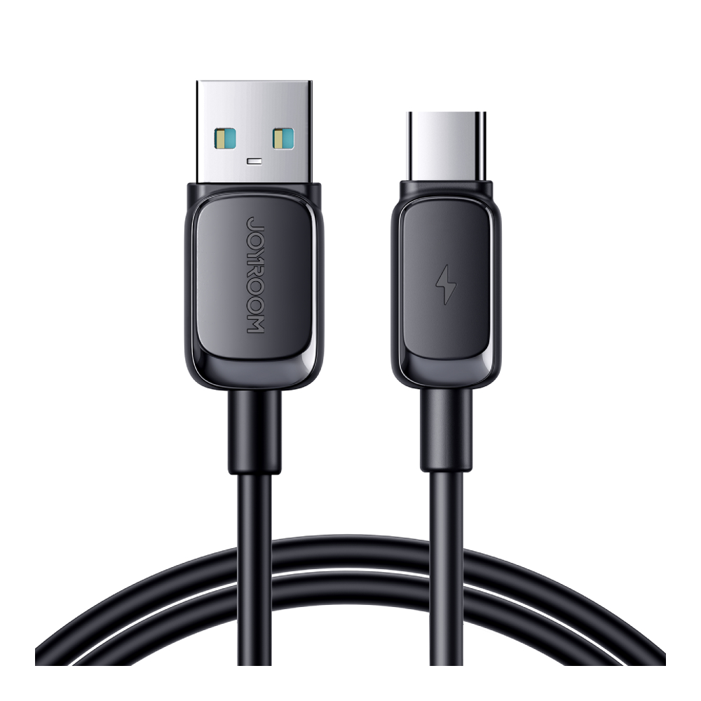 สายชาร์จ JOYROOM USB-A to USB-C Cable 3A Multi-Color 1.2M Black (S-A14)