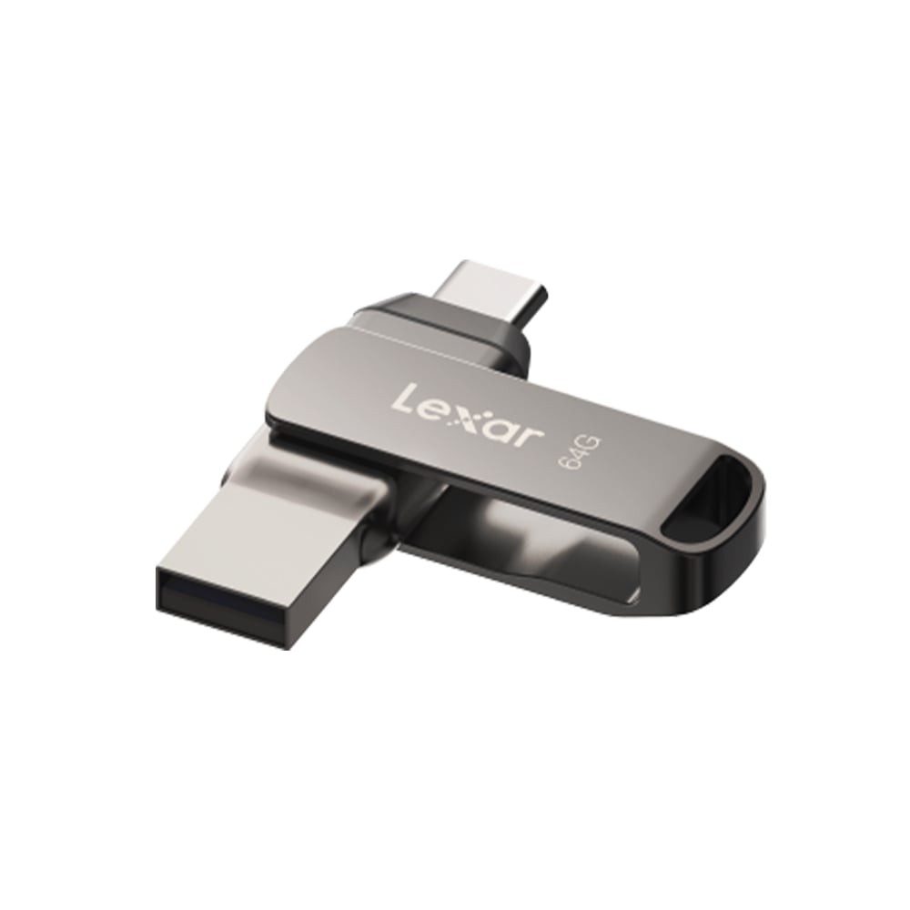 แฟลชไดร์ฟ Lexar Dual Drive D400 USB Type-C 64GB