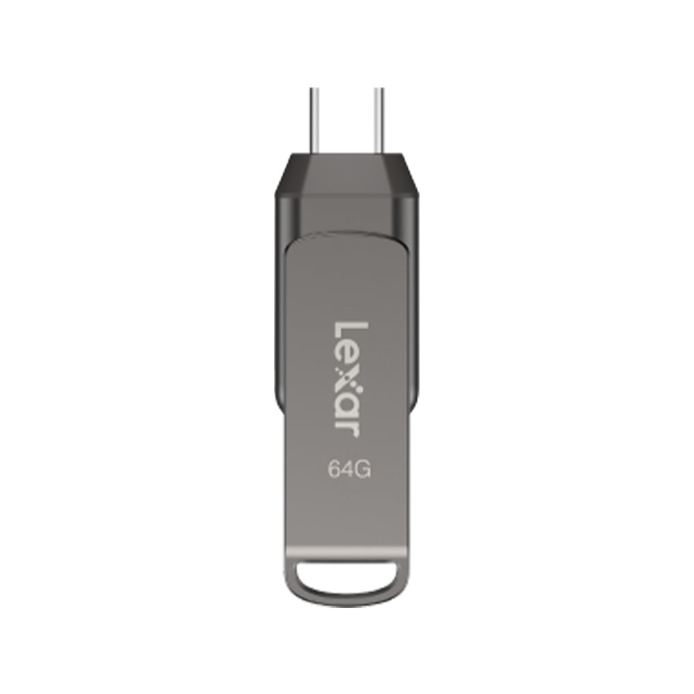 แฟลชไดร์ฟ Lexar Dual Drive D400 USB Type-C 64GB