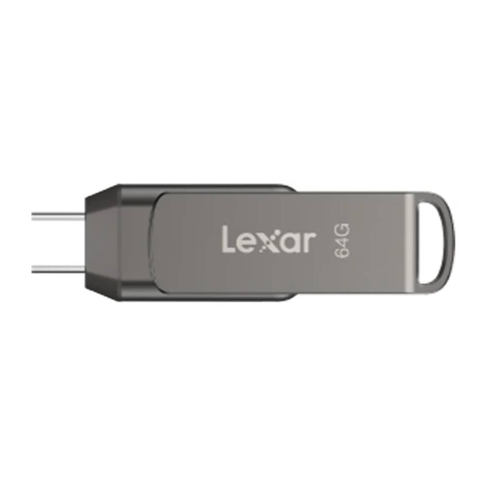 แฟลชไดร์ฟ Lexar Dual Drive D400 USB Type-C 64GB