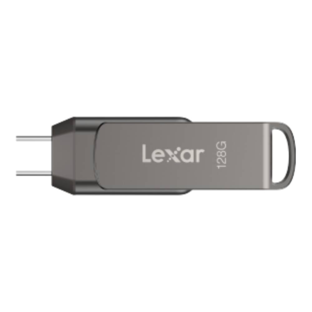 แฟลชไดร์ฟ Lexar Dual Drive D400 USB Type-C 128GB
