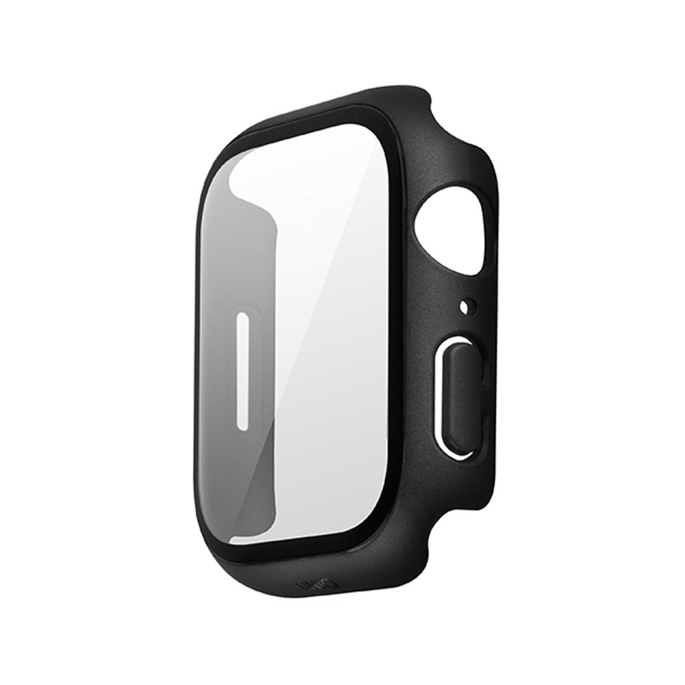 Uniq เคส Apple Watch 41mm Legion Tempered Glass Midnight Black