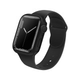 Uniq เคส Apple Watch 45mm Legion Tempered Glass Midnight Black