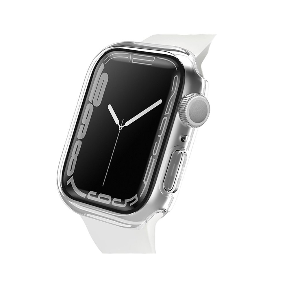 Uniq เคส Apple Watch 45mm Legion Tempered Glass Dove Clear