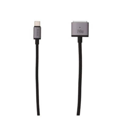 สายชาร์จ Mcdodo USB-C to Magnetic Cable 140W With LED 2M. Black (CA-147)