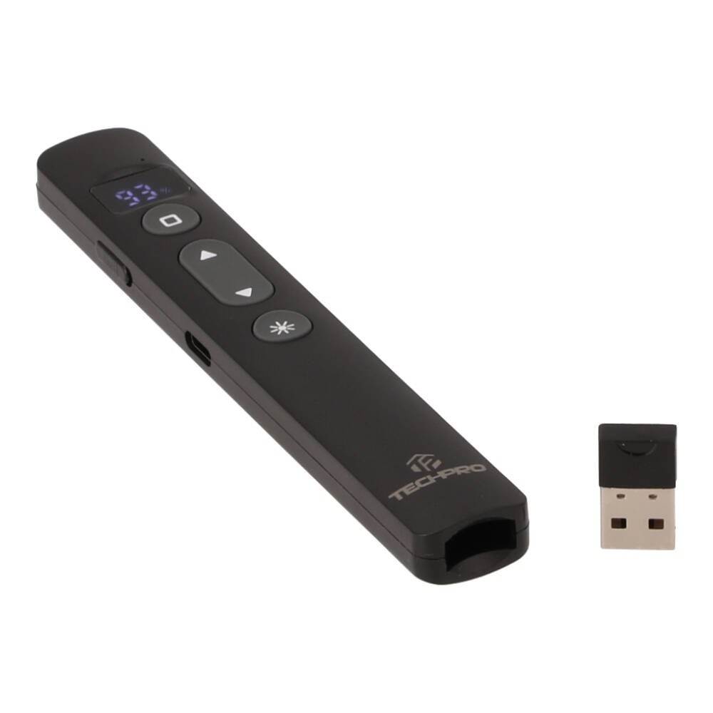 รีโมทคอนโทรล TECHPRO Pointer B1X Black