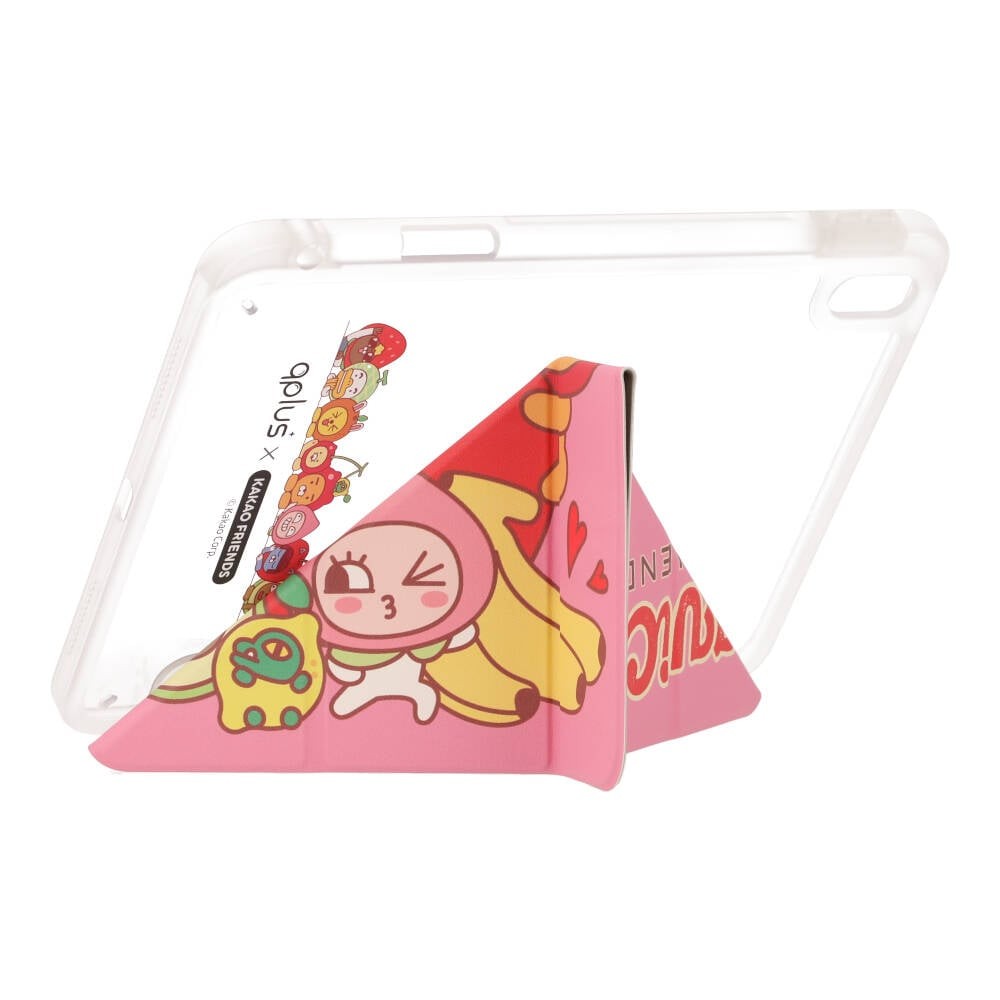 QPLUS x KAKAO Friends เคส iPad Gen 11 (2025)/Gen 10 Y Model Juicy Friends Pink