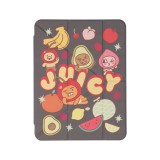 QPLUS x KAKAO Friends เคส iPad Air4/5/6/7/8 11 2026 (M2/M3/M4) Y Model Juicy Friends Gray