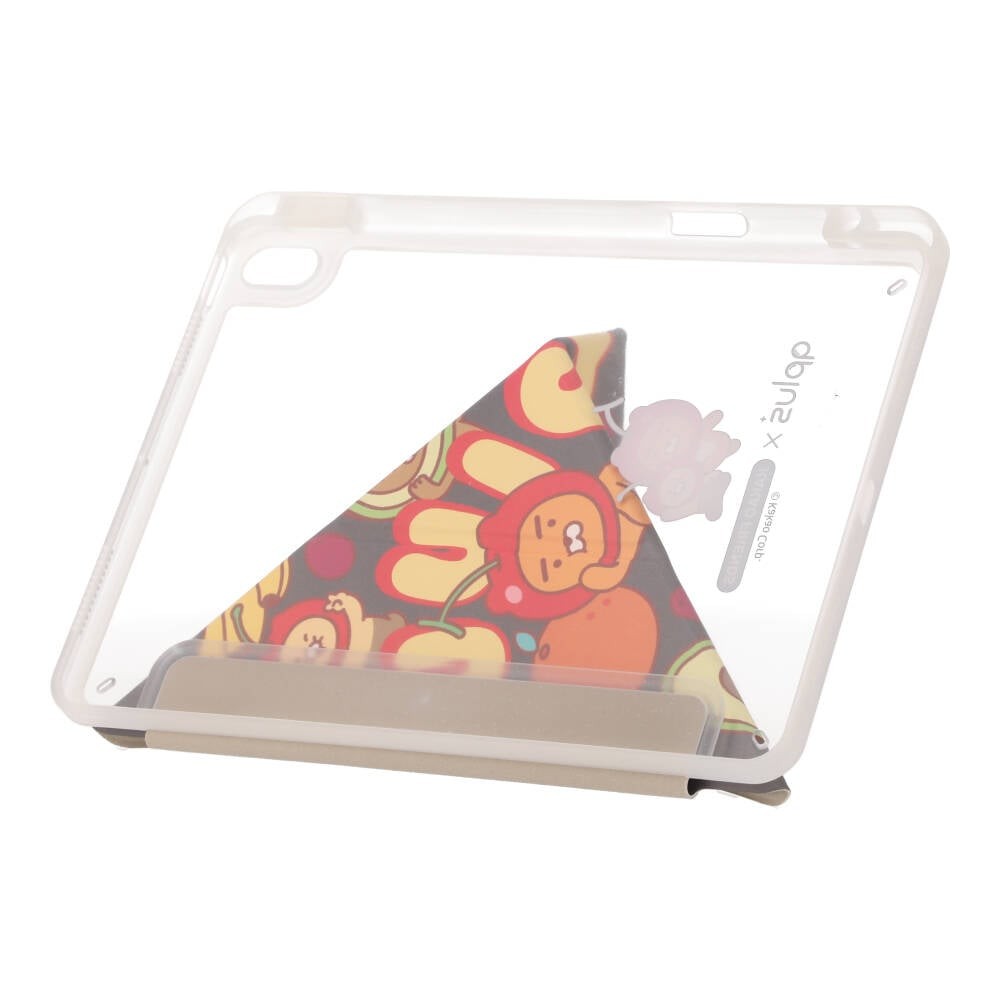 QPLUS x KAKAO Friends เคส iPad Air4/5/6/7/8 11 2026 (M2/M3/M4) Y Model Juicy Friends Gray