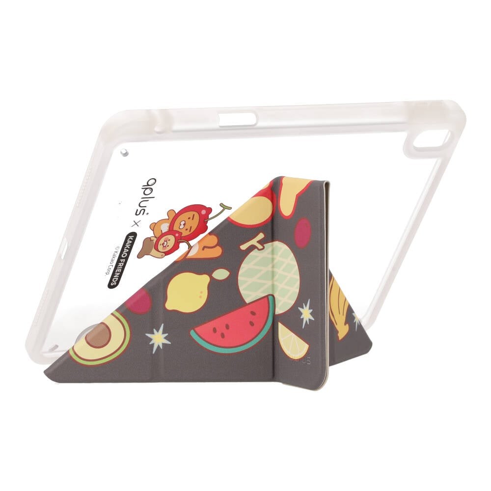 QPLUS x KAKAO Friends เคส iPad Air4/5/6/7/8 11 2026 (M2/M3/M4) Y Model Juicy Friends Gray