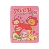 QPLUS x KAKAO Friends เคส iPad Air4/5/6/7/8 11 2026 (M2/M3/M4) Y Model Juicy Friends Pink