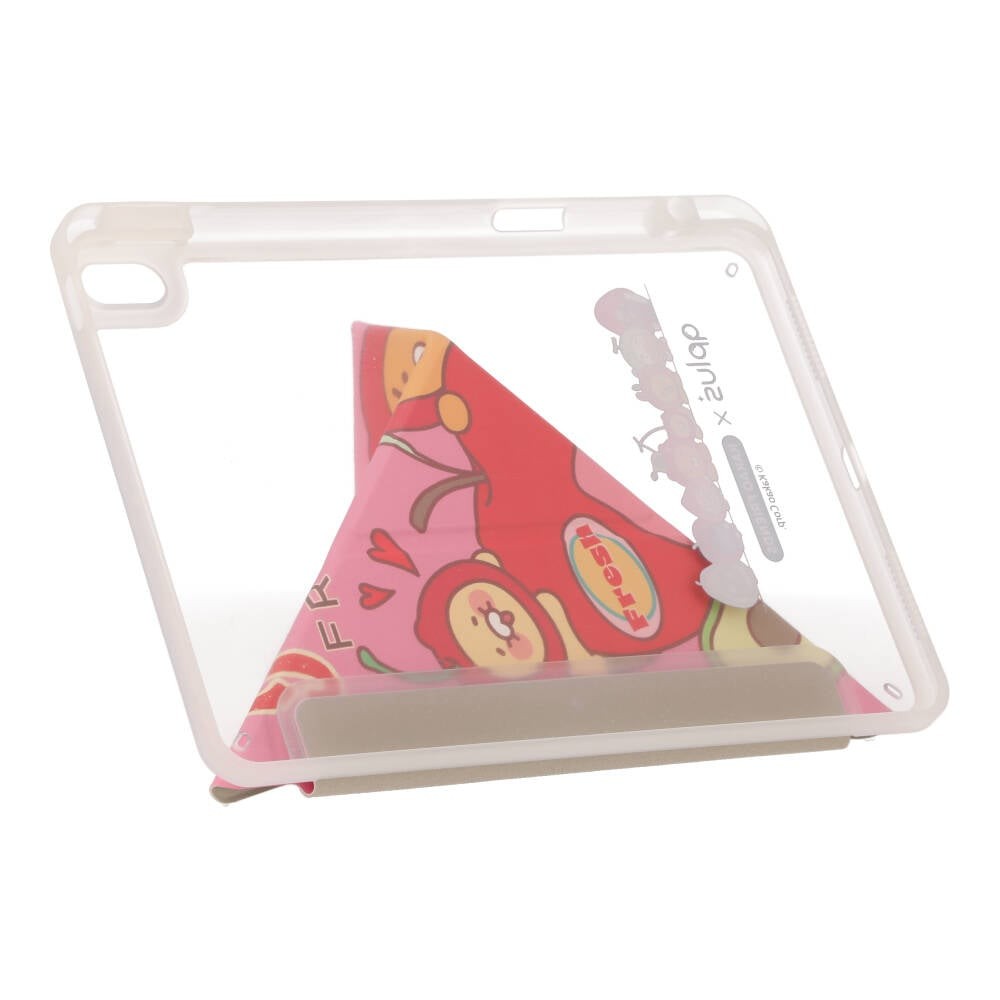 QPLUS x KAKAO Friends เคส iPad Air4/5/6/7/8 11 2026 (M2/M3/M4) Y Model Juicy Friends Pink