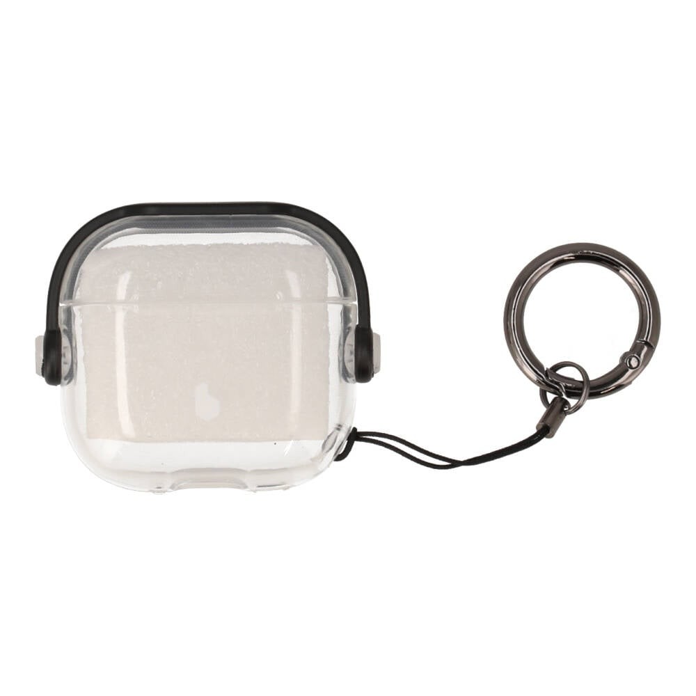 เคส Blue Box AirPods 4 Crystal with anti-lost protective Black