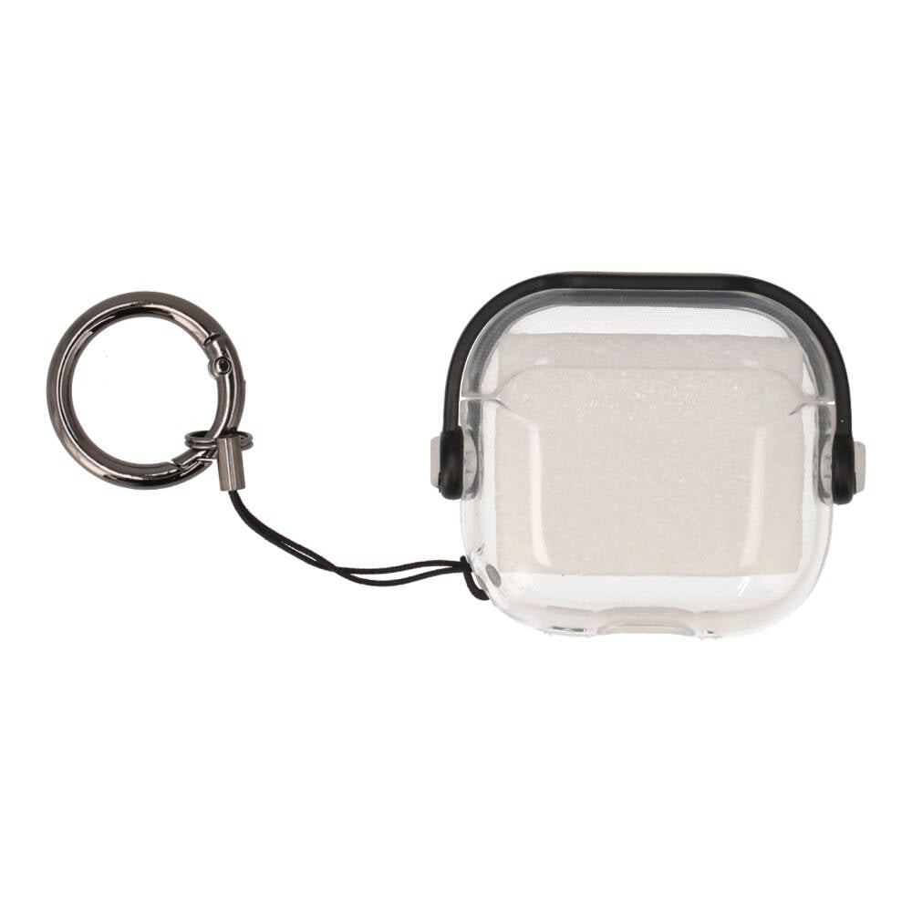 เคส Blue Box AirPods 4 Crystal with anti-lost protective Black