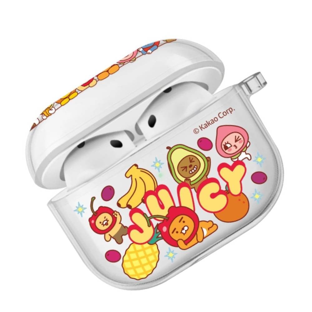 QPLUS x KAKAO Friends เคส AirPods Gen 4 Juicy Fruits