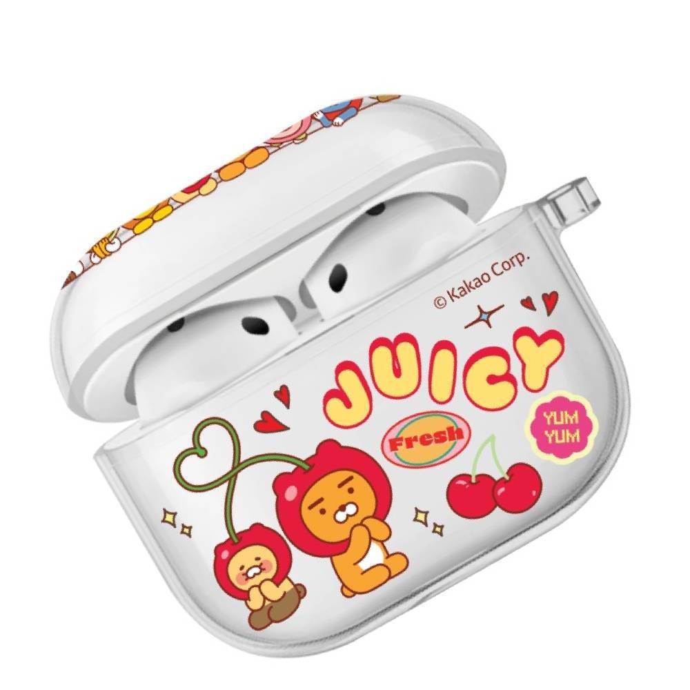 QPLUS x KAKAO Friends เคส AirPods Gen 4 Juicy Cherry