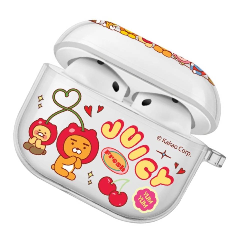 QPLUS x KAKAO Friends เคส AirPods Gen 4 Juicy Cherry